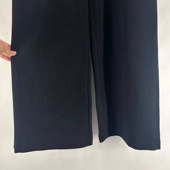 Anthropologie Maeve Irina Relaxed Ponte Wide Leg Belted Pants Size 6 - Picture 5 of 5